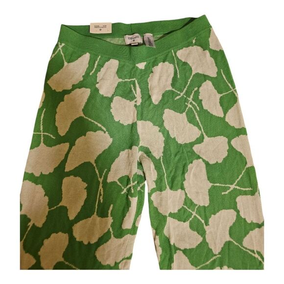 DVF x TARGET High Waisted Ginkgo Green Sweater Knit Pant NWT - Size Large - Picture 5 of 10